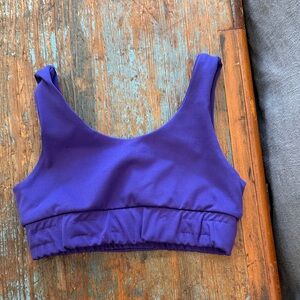 Kids Purple Dance Costume Top